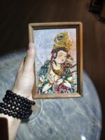 Samantabhadra Bodhisattva Marble & Lacquer - Image 6