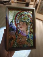 Mahasthamaprapta Marble & Lacquer - Image 7