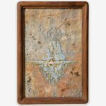 MANOMADE Ksitigarbha Bodhisattva Marble & Lacquer Painting