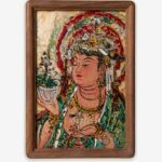 MANOMADE Mahasthamaprapta Bodhisattva Marble & Lacquer Painting