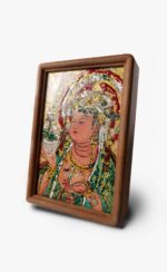 MANOMADE Mahasthamaprapta Bodhisattva Marble & Lacquer Painting - Image 2