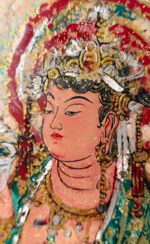 Mahasthamaprapta Marble & Lacquer - Image 2