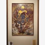 Vajrakila Marble & Lacquer Painting