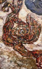 Vajrakila Marble & Lacquer Painting - Image 5
