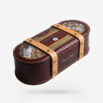 The Scholar’s Library — Bespoke Bas-Relief Leather Writer’s Case