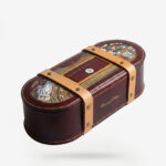 The Scholar’s Library — Bespoke Bas-Relief Leather Writer’s Case