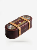 The Scholar’s Library — Bespoke Bas-Relief Leather Writer’s Case