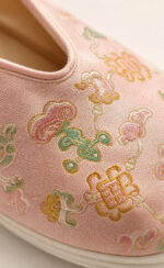 Mythic Beast — Hand-Embroidered Silk Slippers - Image 4