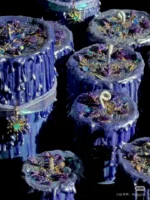 “Celestial Wisteria” — Artisanal Fluid Wax & Crystal Candle - Image 7