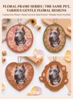 Forever By Your Side — Custom Hand-Carved Leather Pet Portrait Pendant - Image 7