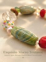 MANOMADE A Little Joy handmade colorful gemstone pearl bracelet, everyday lifestyle